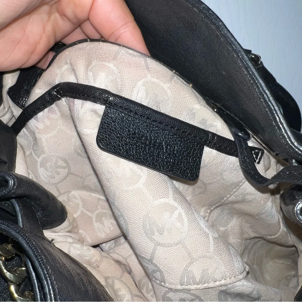 Michael Kors | Hamilton Large North South Purse Black Leather